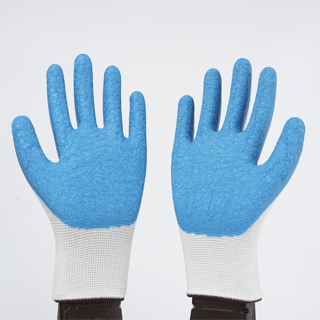 13 Gauge Latex Crinkle Gloves View 5