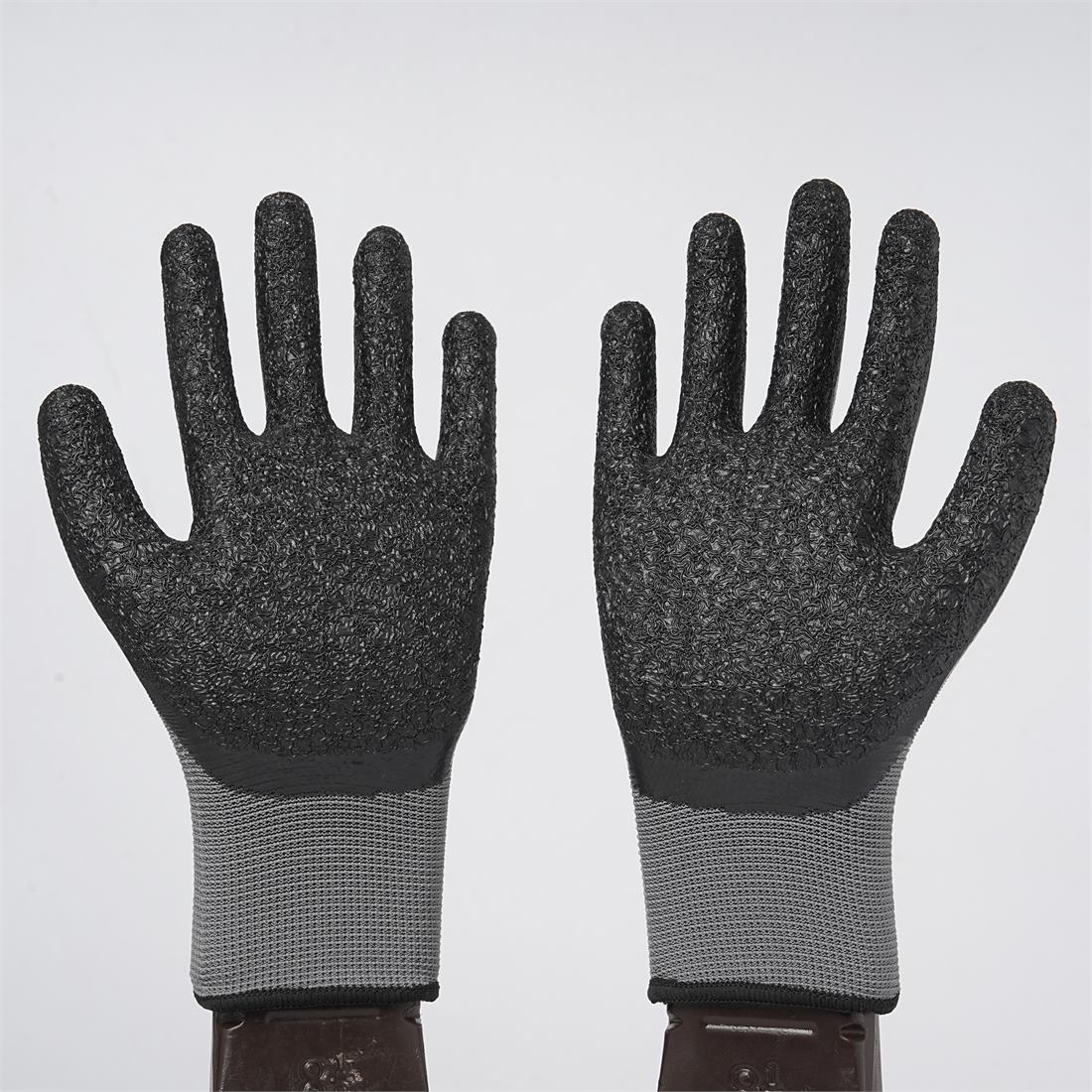 13 Gauge Latex Crinkle Gloves View 7