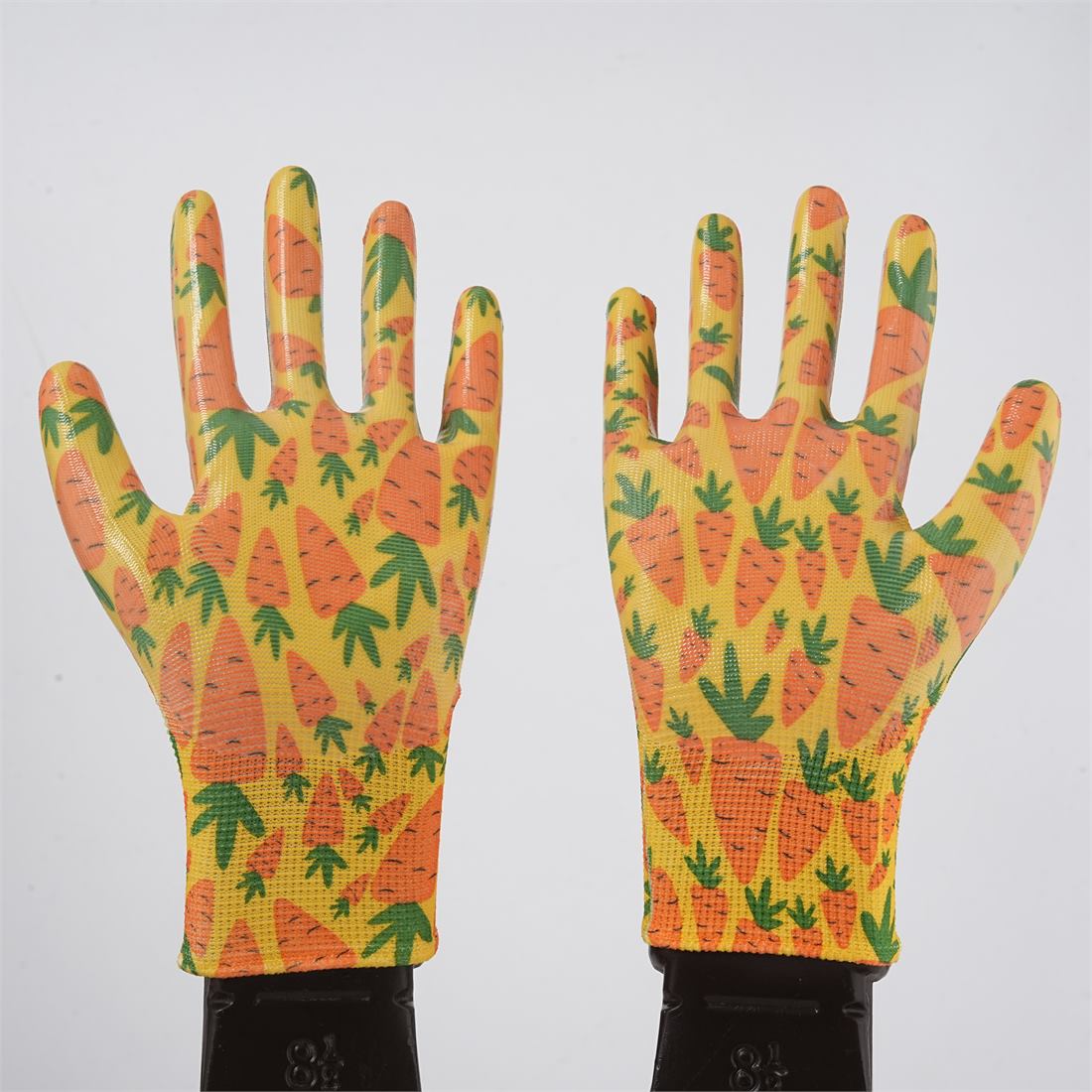 Patterned Nitrile Dipped Gloves View 14