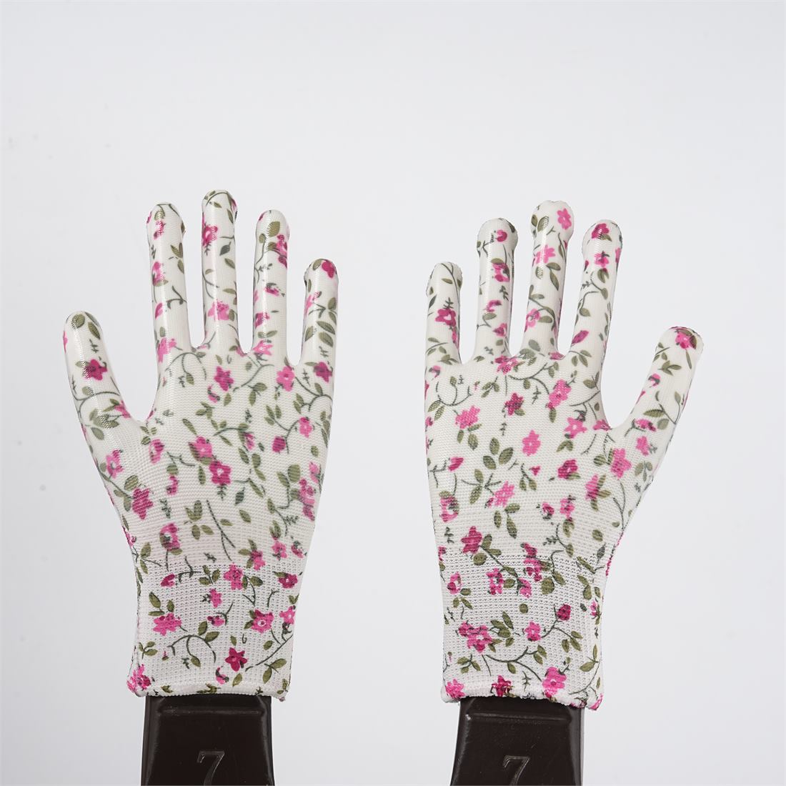 Patterned Nitrile Dipped Gloves View 5