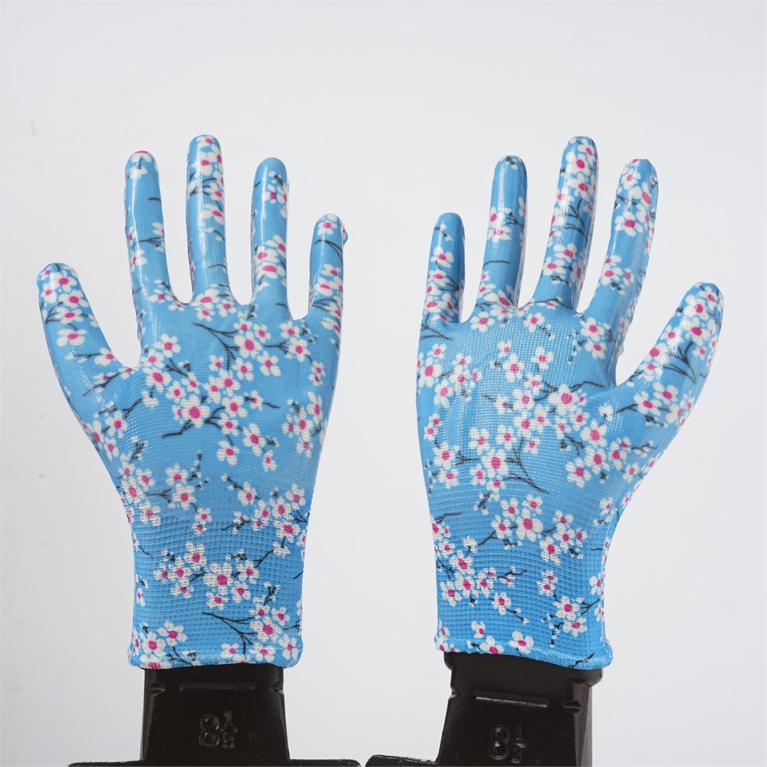 Patterned Nitrile Dipped Gloves View 7